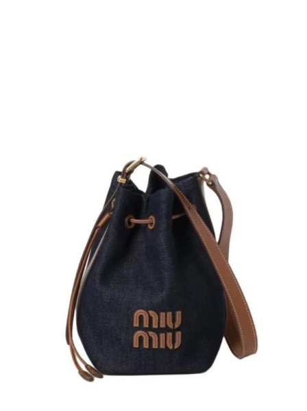 Miu Miu Ivy Small Blue Miu Miu Ivy Small Blue