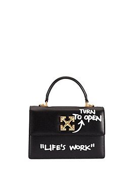 Off White Jitney Small Black Off White Jitney Small Black