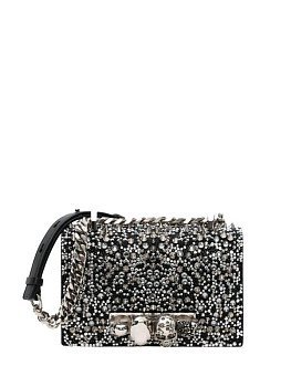 Alexander McQueen The Jewelled Bag Small Black