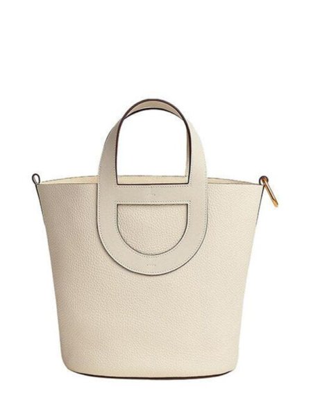 Hermes Clemence Medium White Hermes Clemence Medium White