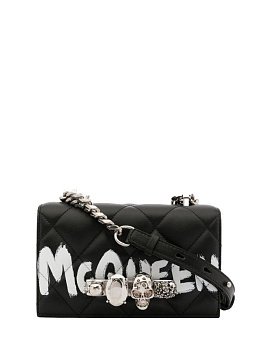 Alexander McQueen The Jewelled Bag Small Black