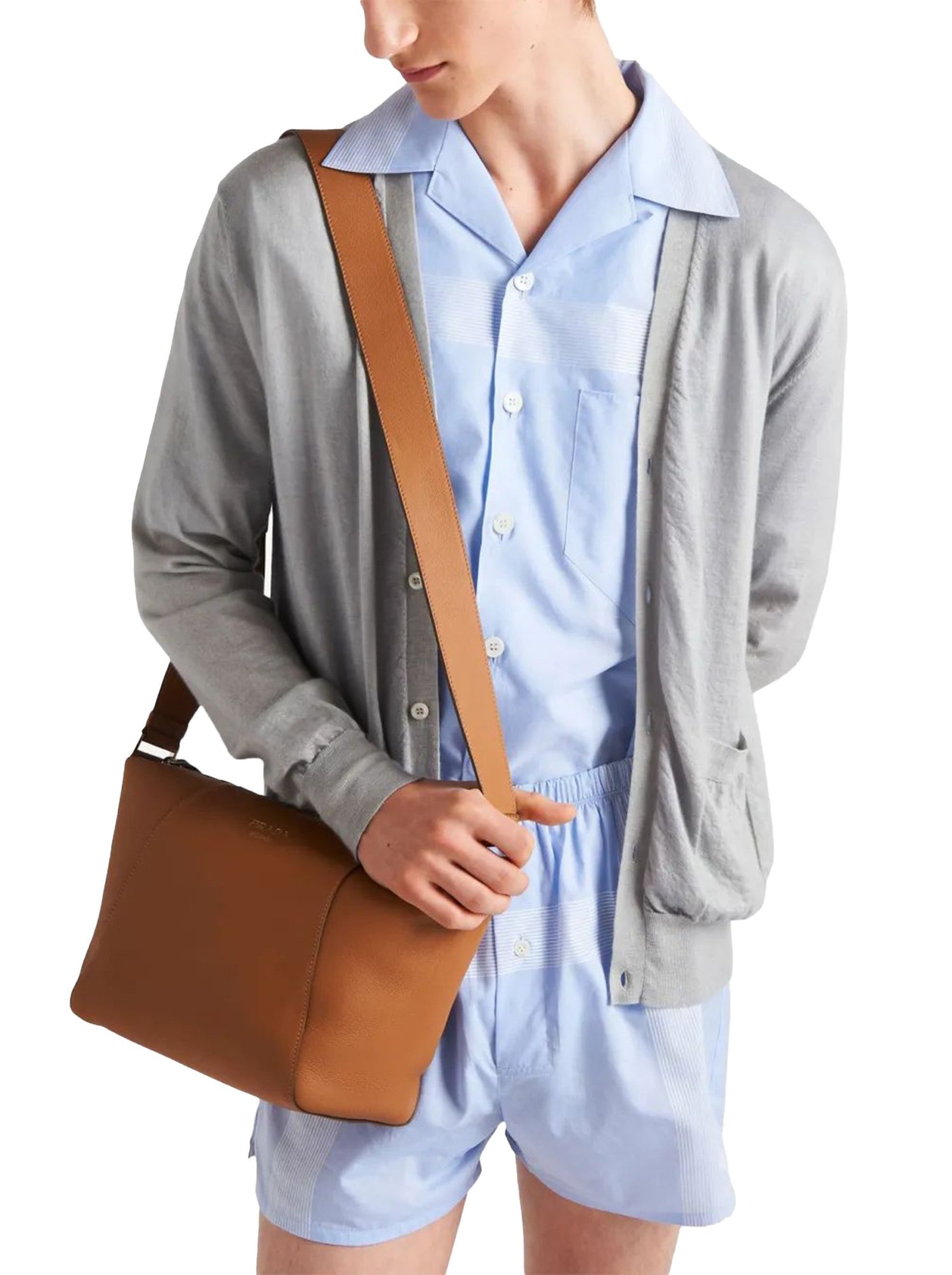 Prada Leather Small Brown