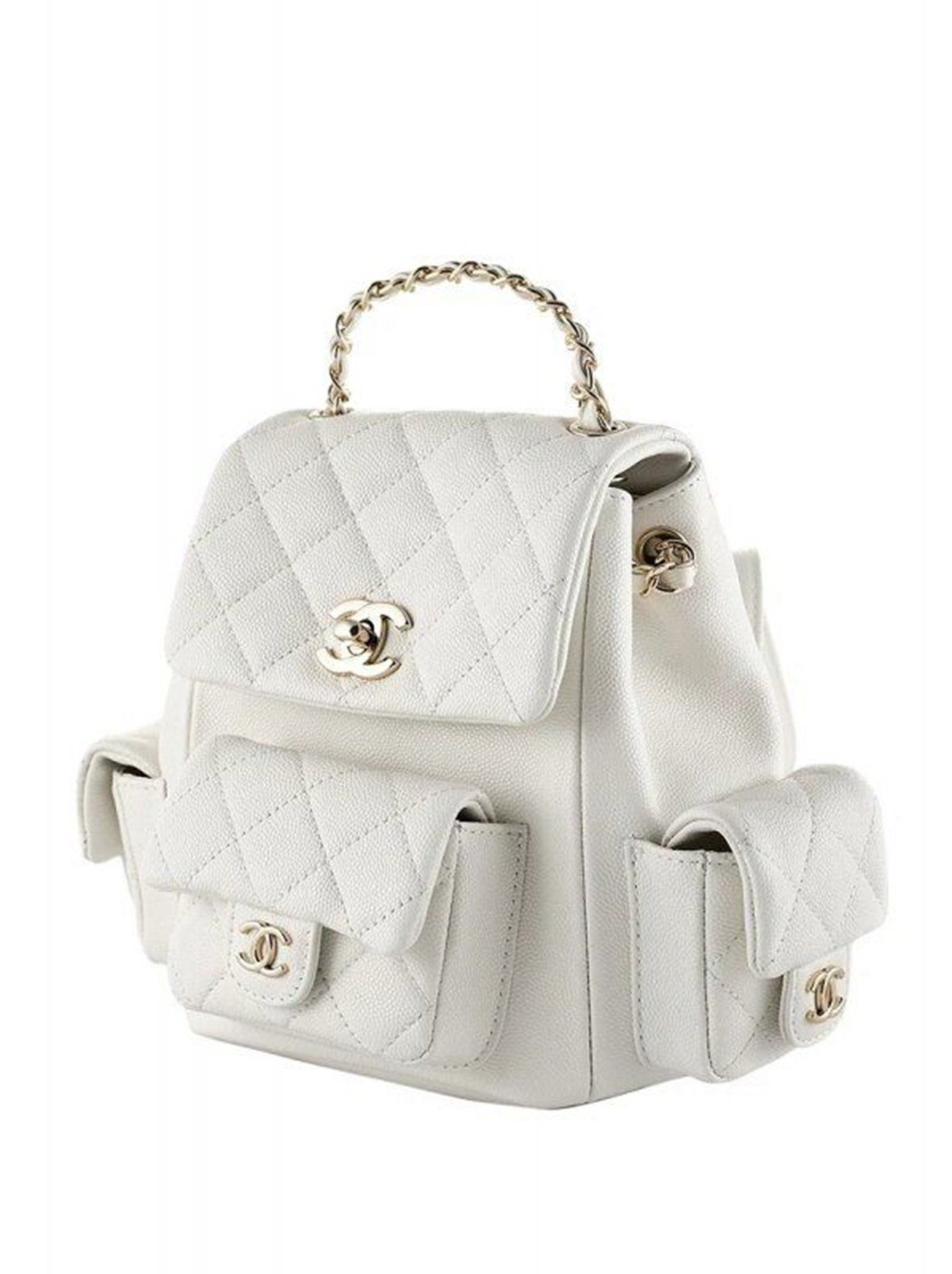Chanel Duma Medium White