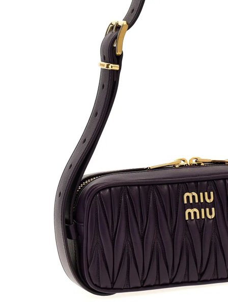 Miu Miu Matelassé Small Black Miu Miu Matelassé Small Black