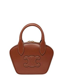 Celine Triomphe Canvas Small Orange