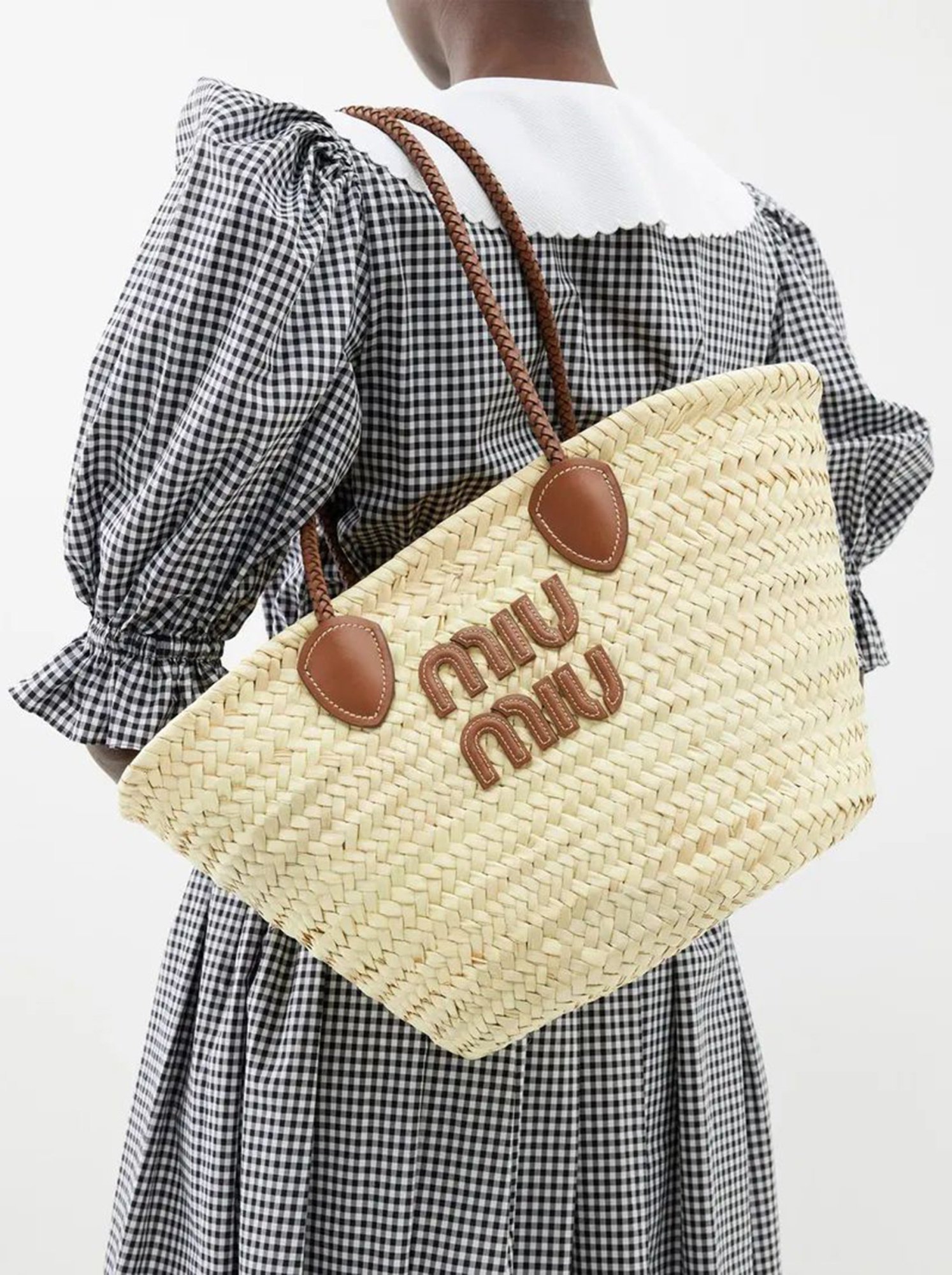 Miu Miu Wander Large Beige