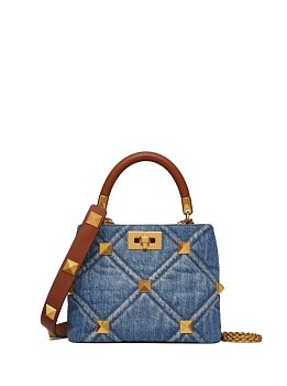 Valentino Roman Stud Small Blue