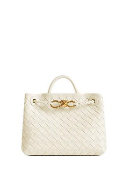 Bottega Veneta Andiamo Small White Bottega Veneta Andiamo Small White