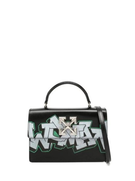 Off White Jitney Small Black Off White Jitney Small Black