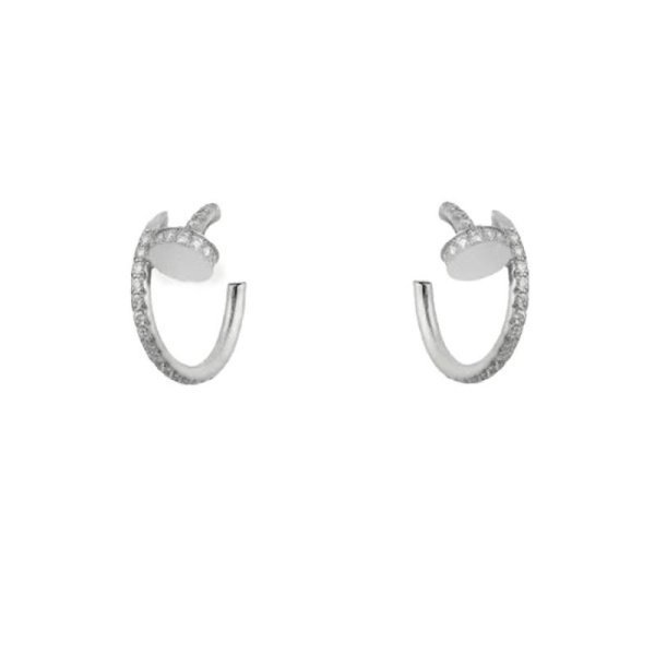 Серьги Cartier Juste un Clou Белое золото