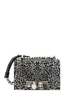 Alexander McQueen The Jewelled Bag Small Black Alexander McQueen The Jewelled Bag Small Black