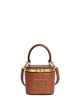 Celine Cuir Triomphe Small Brown