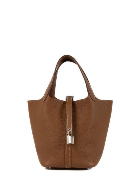 Hermes Picotin Lock Small Brown Hermes Picotin Lock Small Brown