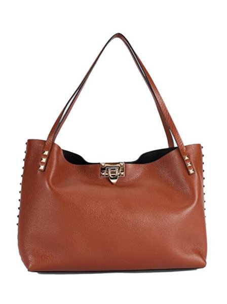 Valentino Rockstud Medium Orange Valentino Rockstud Medium Orange