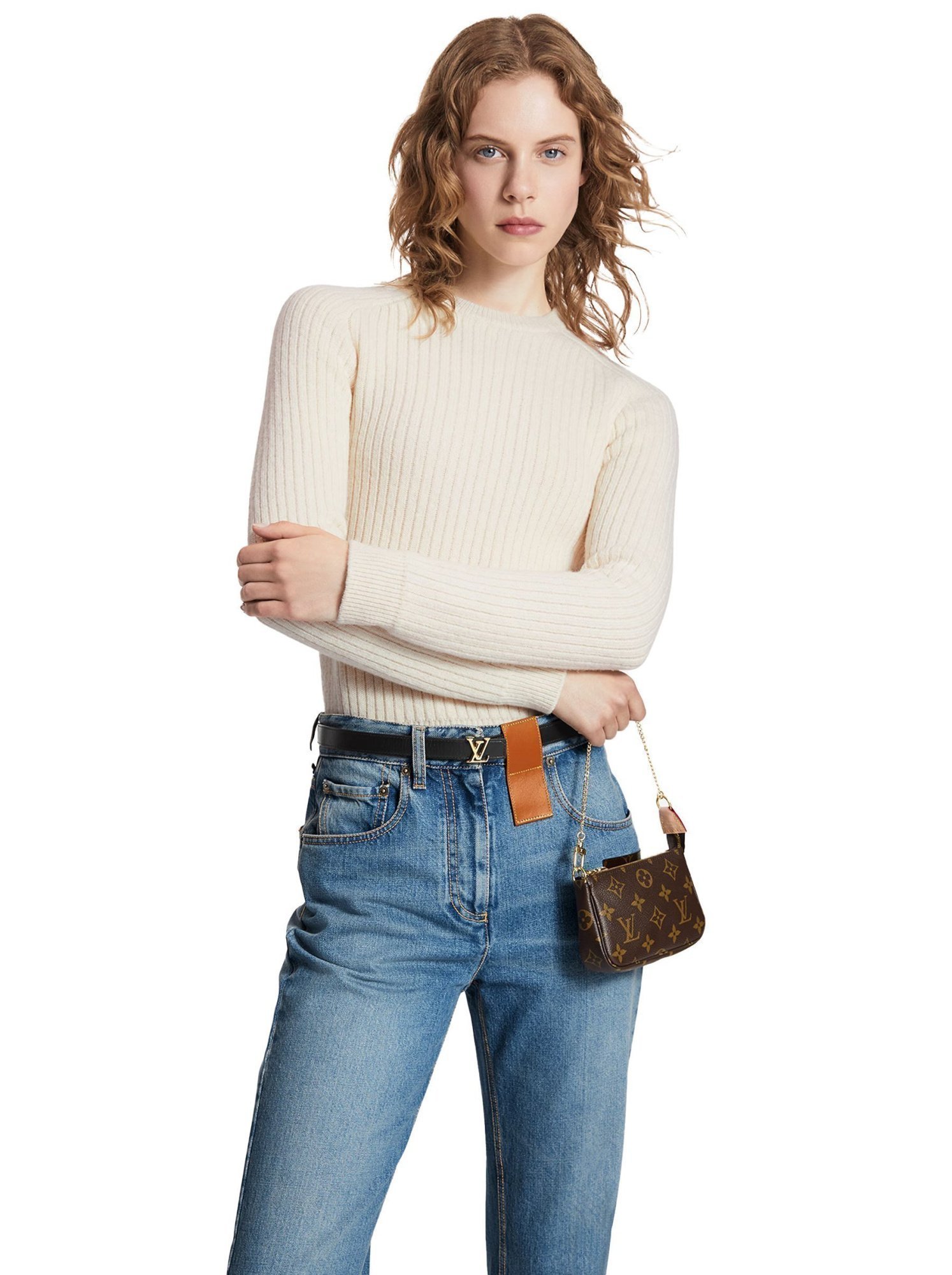 Louis Vuitton Pochette Accessoires Small Brown