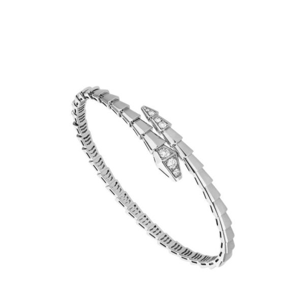 Браслет Bulgari Serpenti Белое золото
