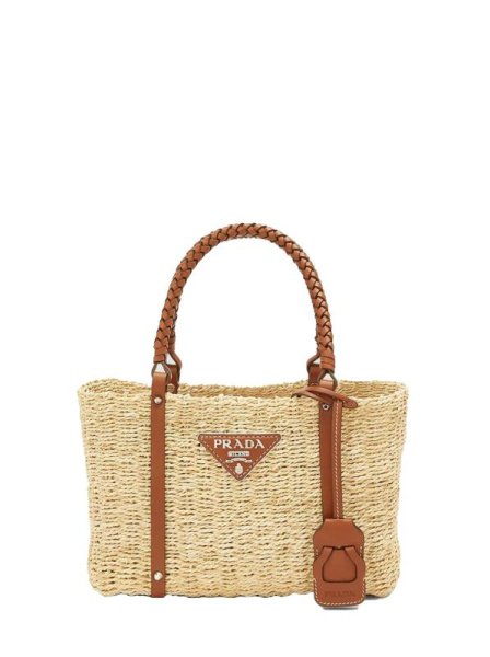Prada Rafia Medium Beige Prada Rafia Medium Beige