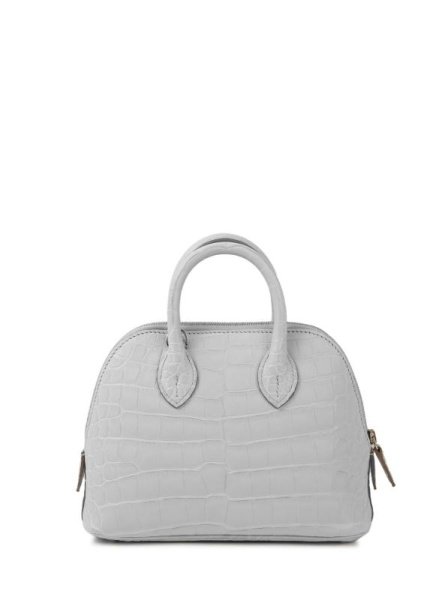 Hermes Mini Bolide Medium White Hermes Mini Bolide Medium White
