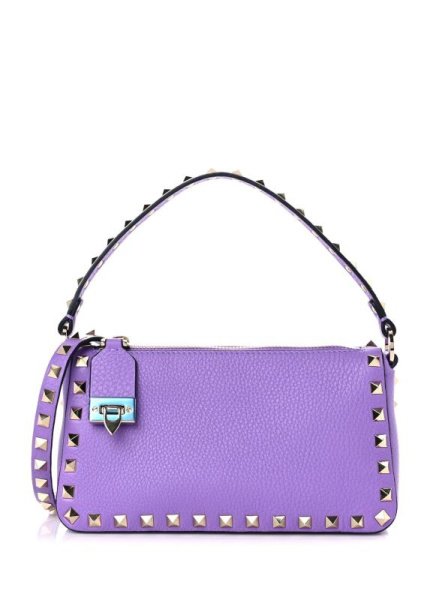 Valentino Rockstud Small Purple Valentino Rockstud Small Purple