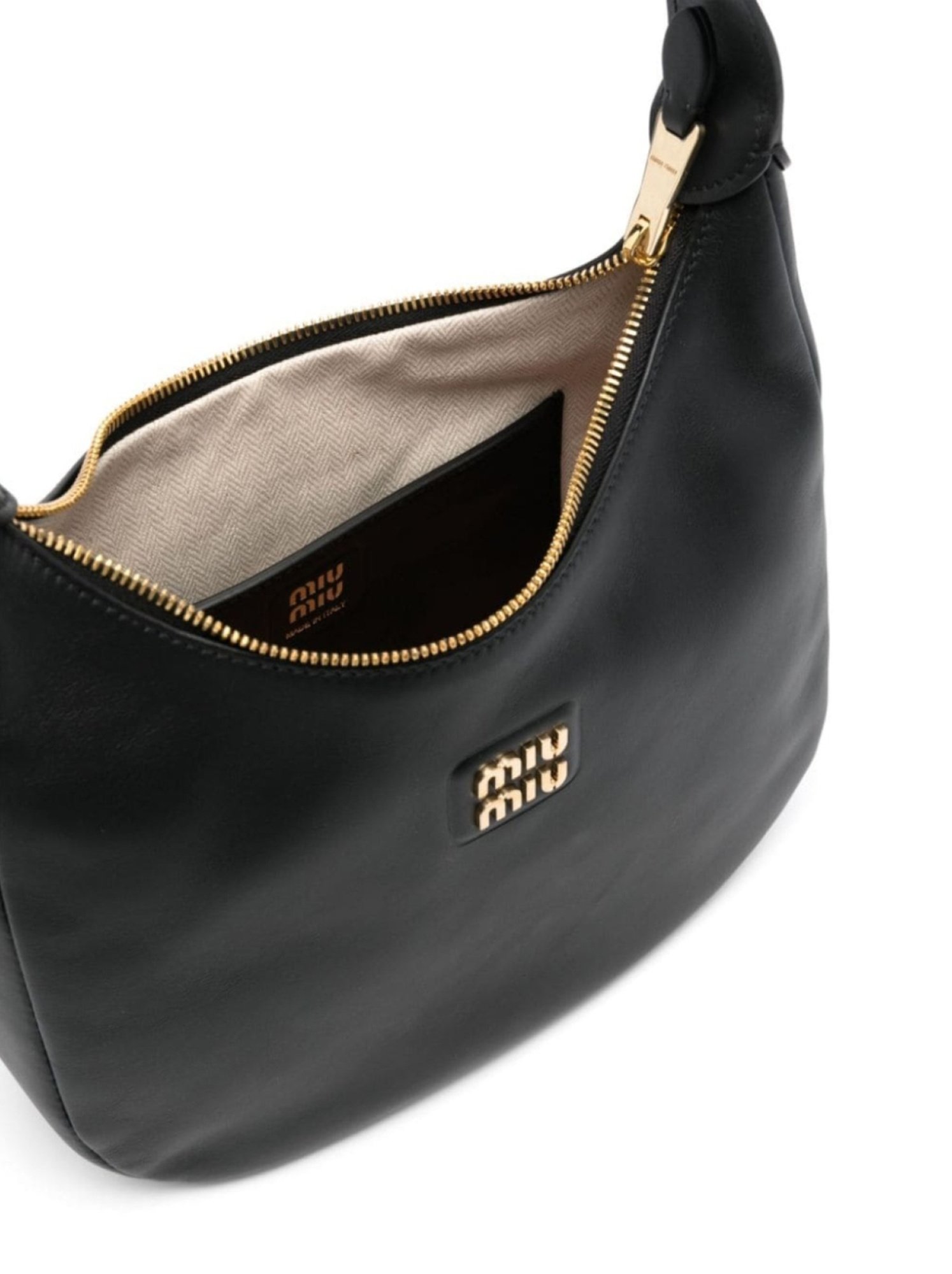 Miu Miu Madras Small Black
