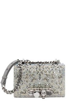 Alexander McQueen The Jewelled Bag Small White