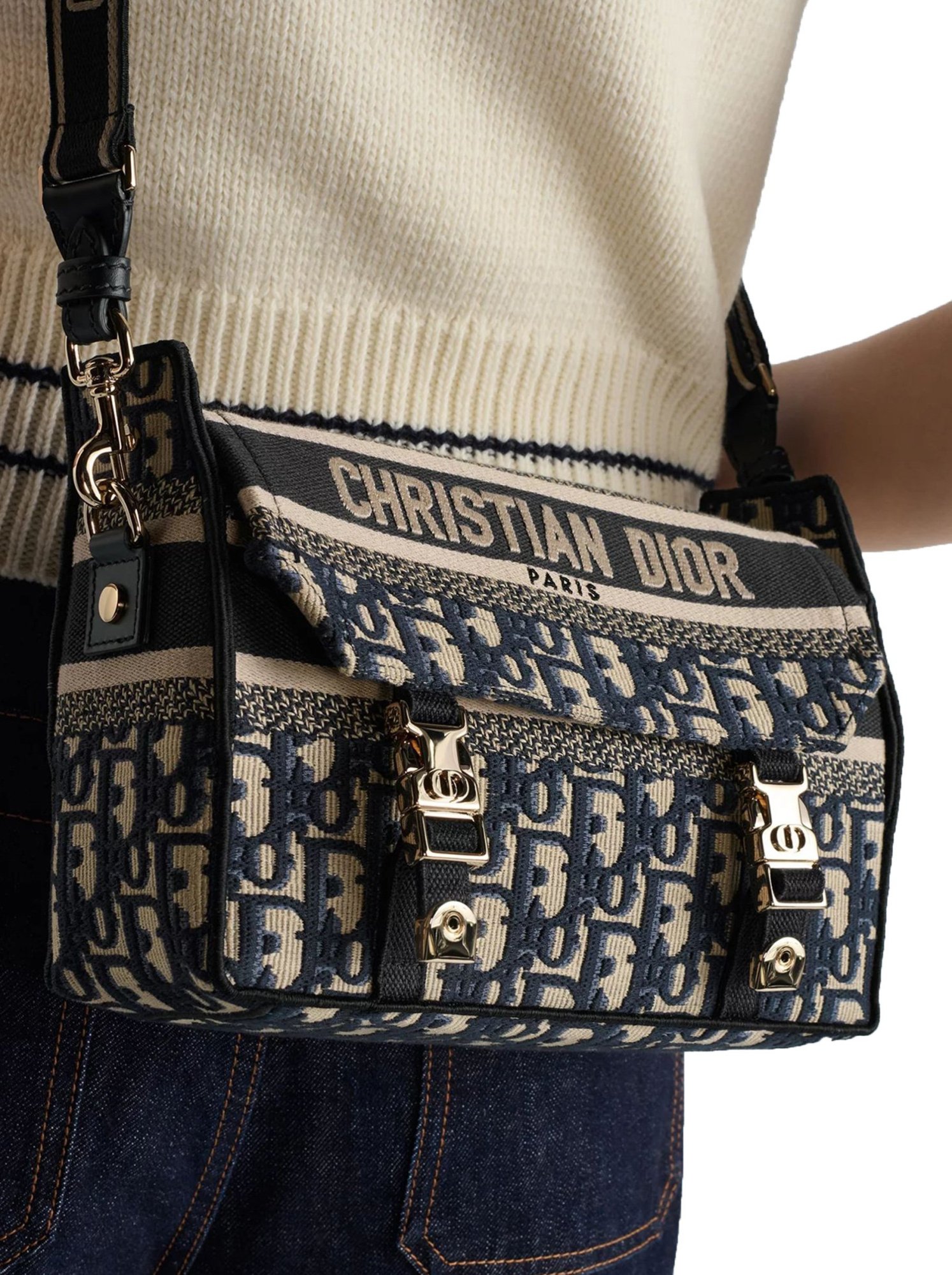 Dior Oblique Medium Black Dior Oblique Medium Black