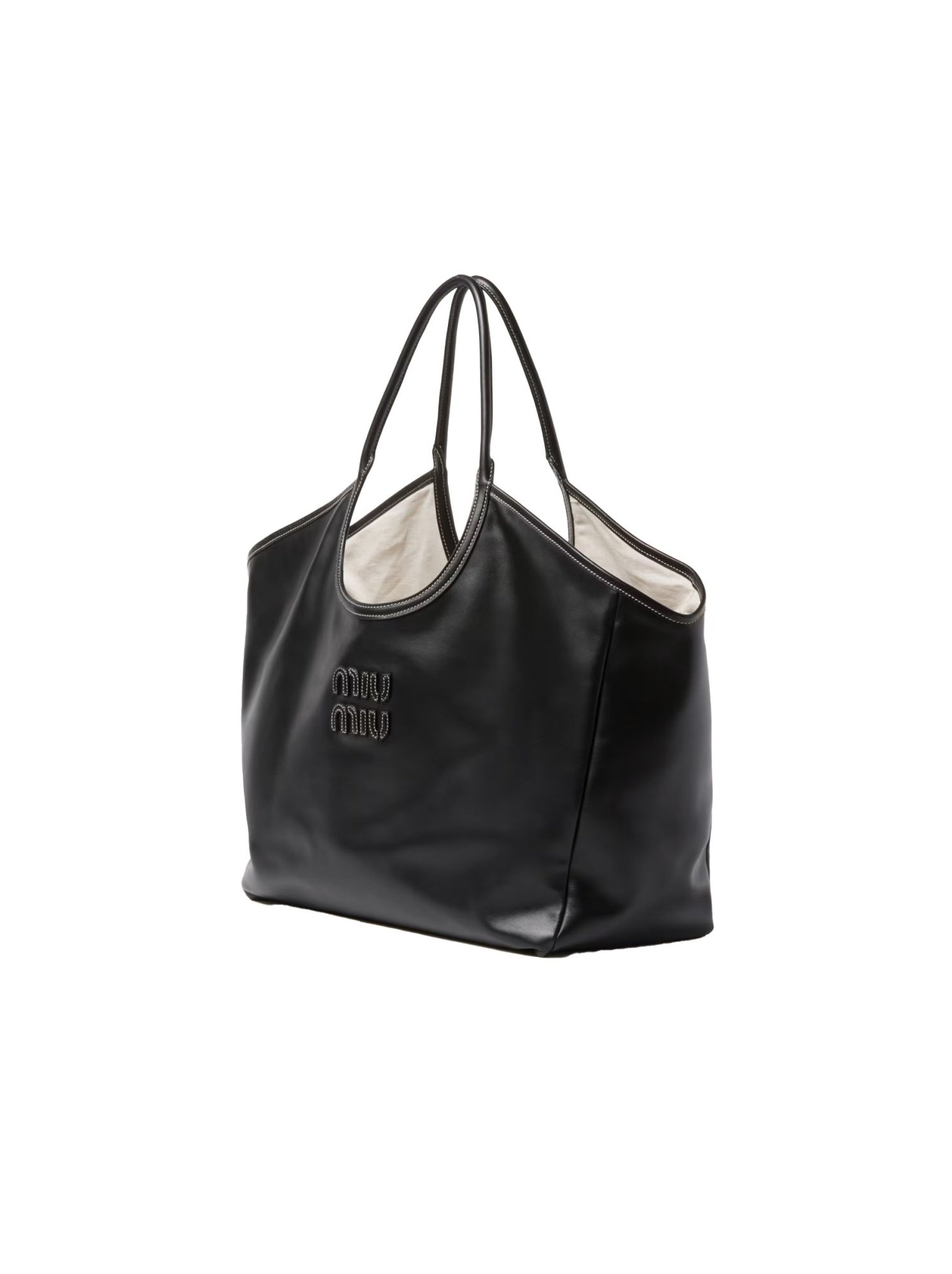 Miu Miu Ivy Large Black