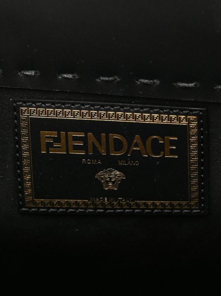 Versace Fendace Medium Black Versace Fendace Medium Black