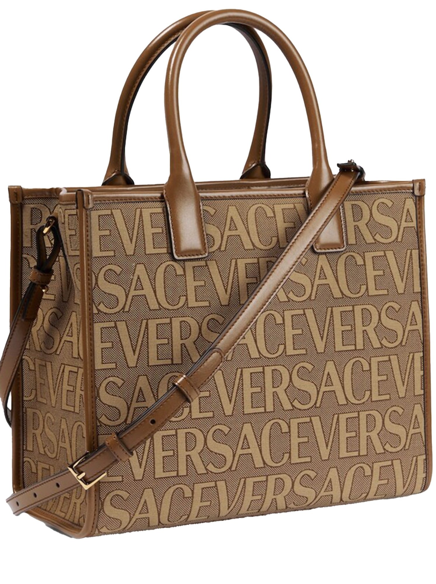 Versace Allover Small Brown