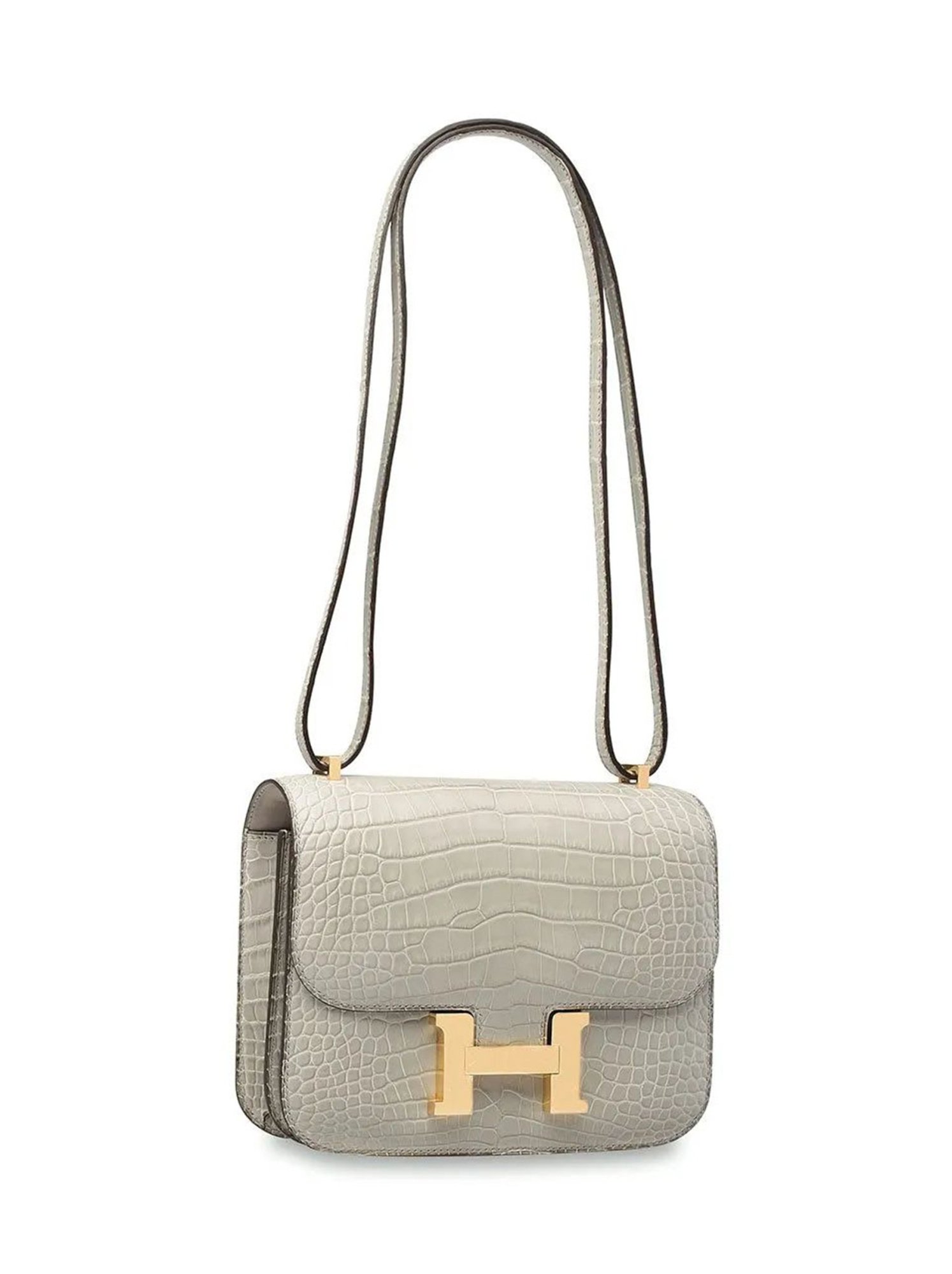 Hermes Constance Small Gray Hermes Constance Small Gray