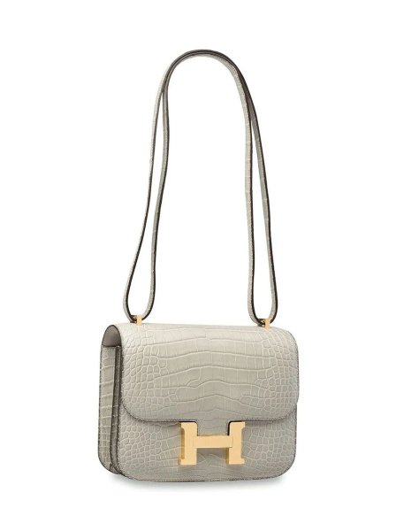 Hermes Constance Small Gray Hermes Constance Small Gray