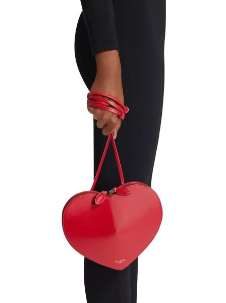 Alaia Le Coeur Small Red