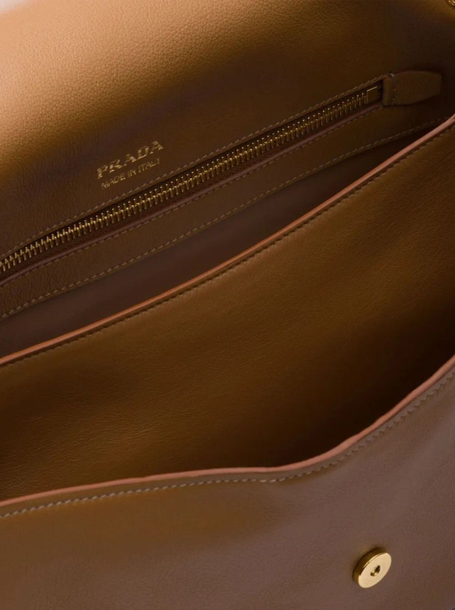 Prada Doux Small Brown