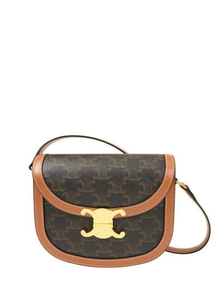 Celine Triomphe Canvas Small Brown Celine Triomphe Canvas Small Brown