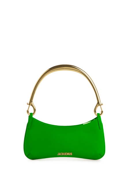 Jacquemus Le Bisou Mousqueton Medium Green Jacquemus Le Bisou Mousqueton Medium Green