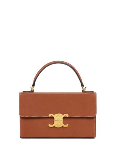 Celine Triomphe Canvas Small Brown Celine Triomphe Canvas Small Brown