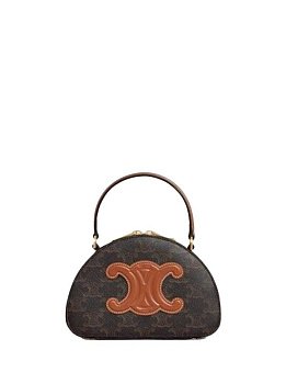 Celine Triomphe Canvas Small Black