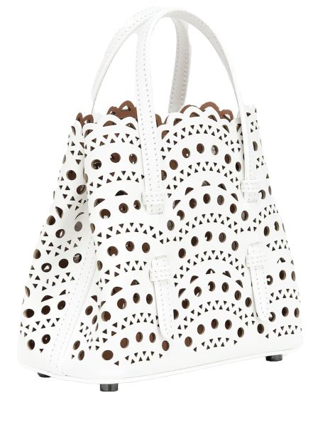 Alaia Le Mina Small White Alaia Le Mina Small White