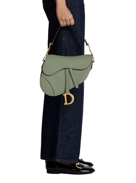 Dior Saddle Small Green