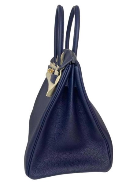 Hermes Kelly Medium Blue Hermes Kelly Medium Blue