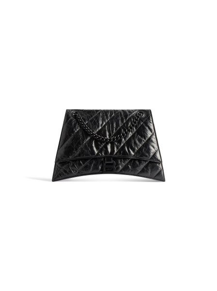 Balenciaga Crush Medium Black Balenciaga Crush Medium Black