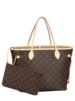 Louis Vuitton Neverfull Medium Brown Louis Vuitton Neverfull Medium Brown