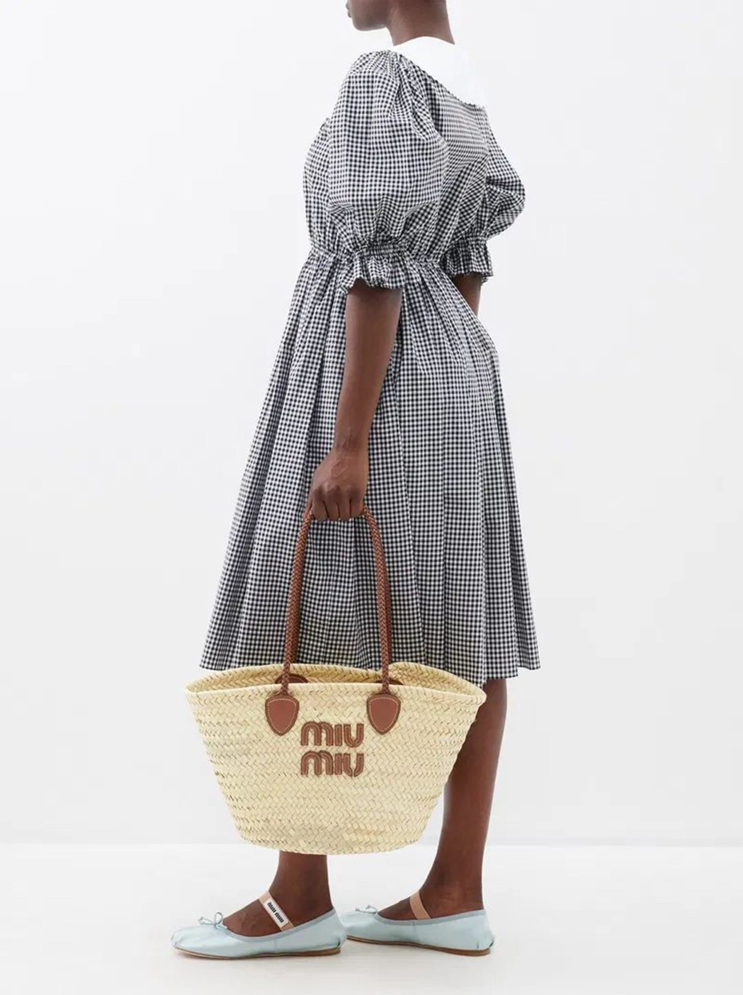 Miu Miu Wander Large Beige