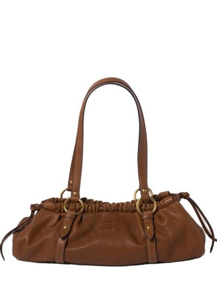 Miu Miu Joie Medium Brown Miu Miu Joie Medium Brown