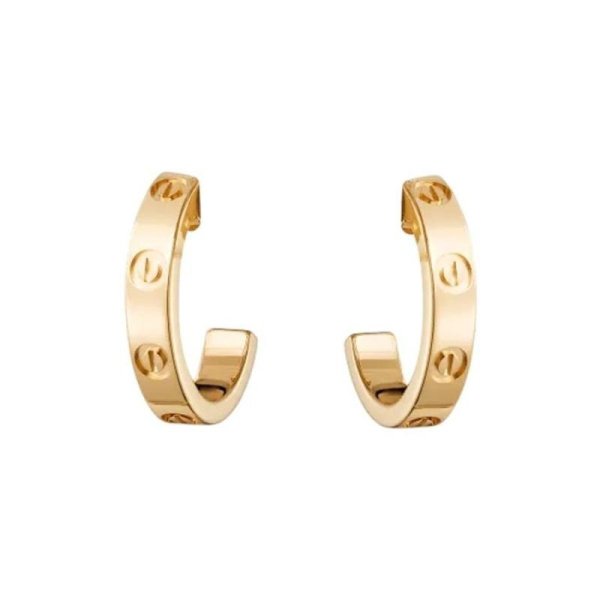Серьги Cartier LOVE Золото