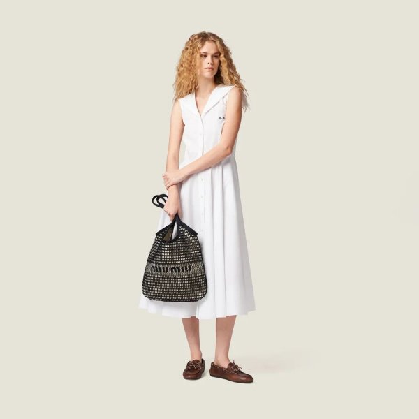 Miu Miu Crochet Medium Black Miu Miu Crochet Medium Black