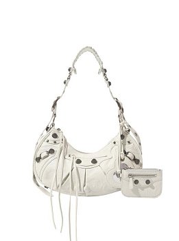 Balenciaga Le Cagole XS White Balenciaga Le Cagole XS White