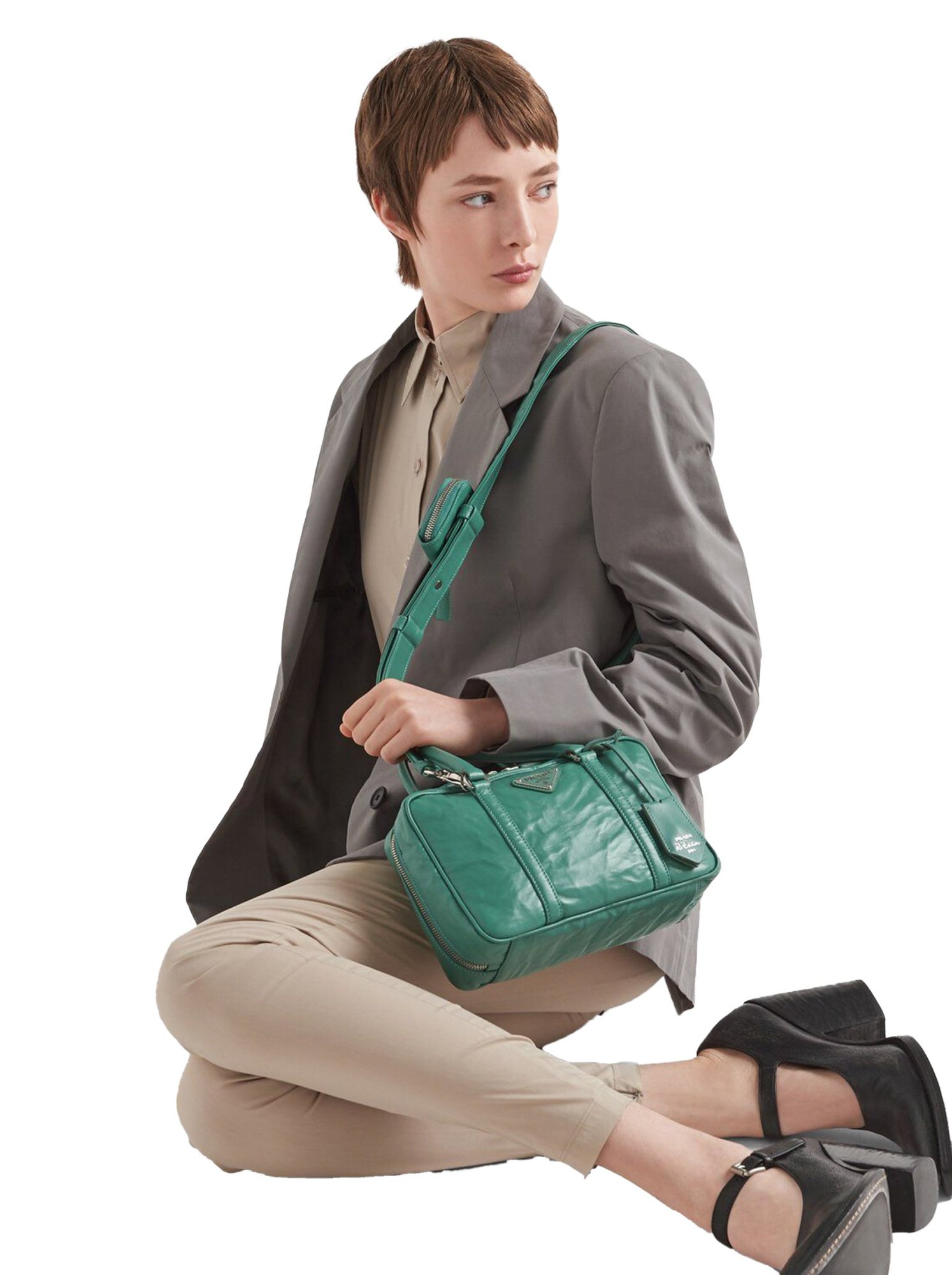 Prada Antique Small Green Prada Antique Small Green