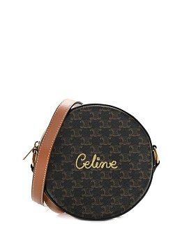 Celine Triomphe Canvas Small Black
