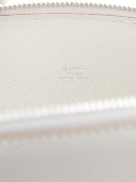 Hermes Bolide Medium White Hermes Bolide Medium White